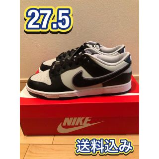 ナイキ(NIKE)のNIKE Dunk Low Retro Chenille Swoosh グレー(スニーカー)