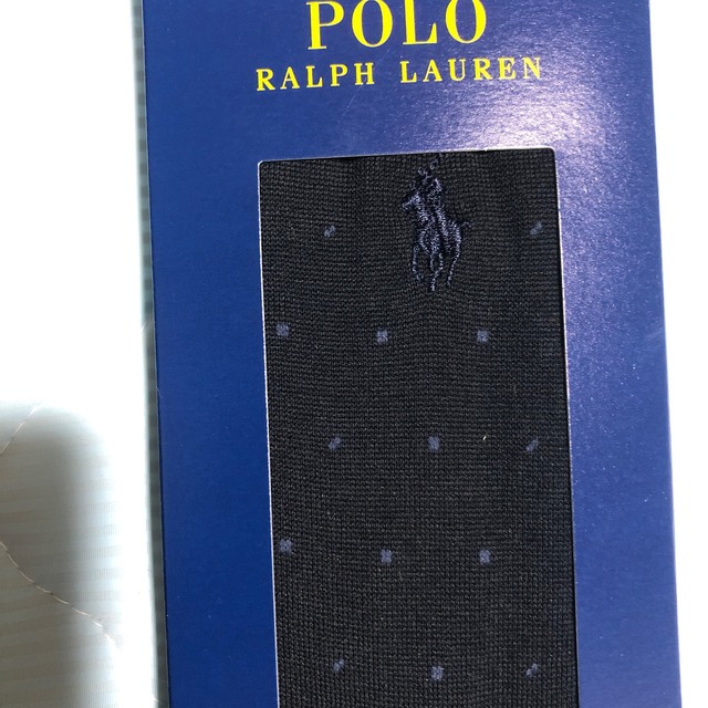 POLO RALPH LAUREN(ポロラルフローレン)の　ポロ　ラルフローレン　メンズ　靴下　ネイビー メンズのレッグウェア(ソックス)の商品写真