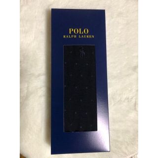 ポロラルフローレン(POLO RALPH LAUREN)の　ポロ　ラルフローレン　メンズ　靴下　ネイビー(ソックス)