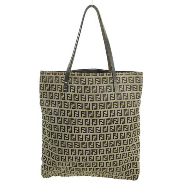タッチパネル フェンディ FENDI ズッキーノ トートバッグ キャンバス