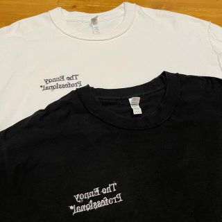 イズネス(is-ness)のennoy × isness × スタイリスト私物　2枚重ね Tシャツ 裏返し(Tシャツ/カットソー(半袖/袖なし))