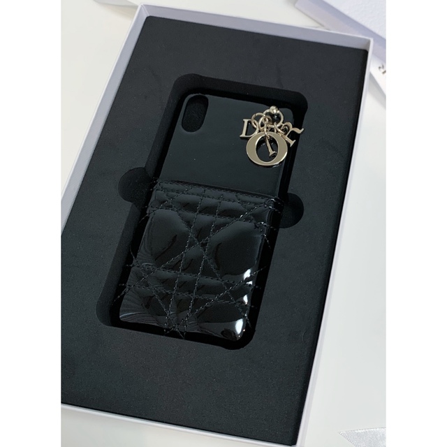 新品 Dior iPhone14pro BLACK ブラック ケース ノベルティ - モバイル