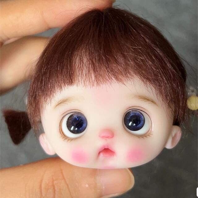 オビツ11ドール創作人形ob11ドール粘土ドールヘッドのみ - 人形