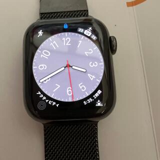 Apple Watch - Apple watch series7 41グラファイト Apple care＋