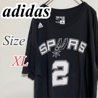 アディダス(adidas)の美品 adidas アディダス 背番号 サンアントニオ・スパーズ Tシャツ(Tシャツ/カットソー(半袖/袖なし))