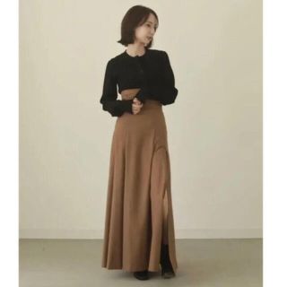 louren / pleats flare long skirt(ロングスカート)