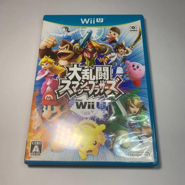 任天堂(ニンテンドウ)の大乱闘スマッシュブラザーズ for Wii U Wii U エンタメ/ホビーのゲームソフト/ゲーム機本体(家庭用ゲームソフト)の商品写真