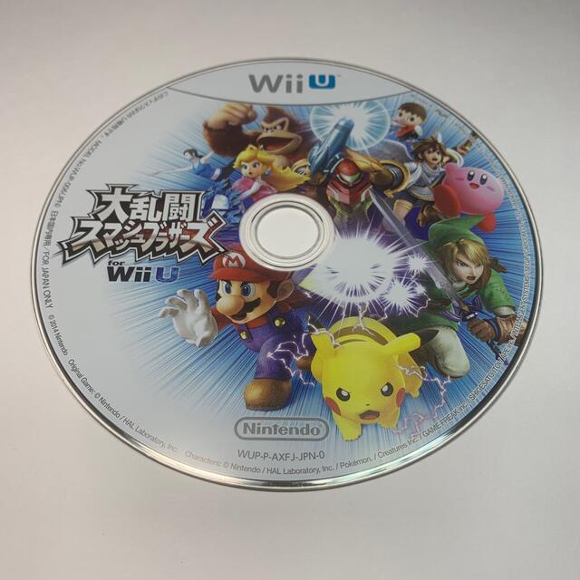 任天堂(ニンテンドウ)の大乱闘スマッシュブラザーズ for Wii U Wii U エンタメ/ホビーのゲームソフト/ゲーム機本体(家庭用ゲームソフト)の商品写真