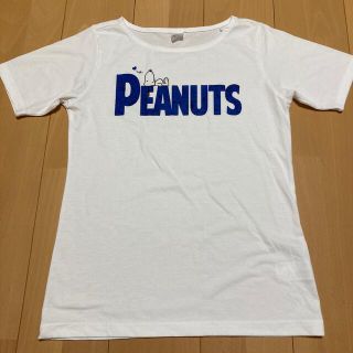 ピーナッツ(PEANUTS)のPEANUTS 半袖 Tシャツ スヌーピー プリント スヌーピーだらけ(Tシャツ(半袖/袖なし))