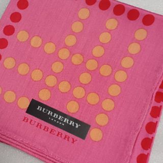 バーバリー(BURBERRY)の値下げ📌バーバリー☆大判ハンカチ(ハンカチ)