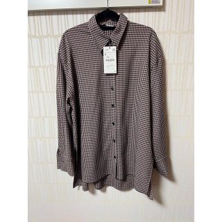 ザラ(ZARA)のZARA ギンガムチェックシャツ(シャツ/ブラウス(長袖/七分))