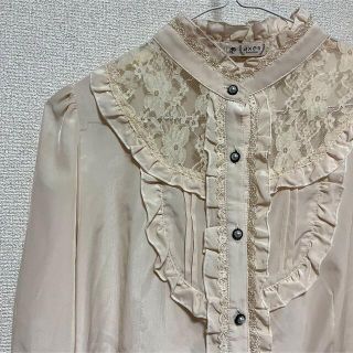 アクシーズファム(axes femme)のaxes femme アクシーズファム 長袖 レース ブラウス(シャツ/ブラウス(長袖/七分))