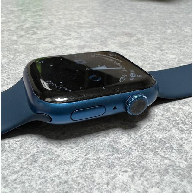 Apple Watch   Apple Watch Series 7 mm GPSモデル Blueの通販 by