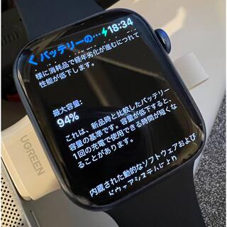 アップルウォッチ(Apple Watch)のApple Watch Series 7 45mm GPSモデル Blue(腕時計(デジタル))