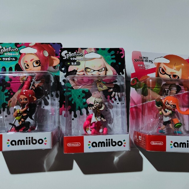 amiibo ヒメ タコガール インクリング スプラトゥーンシリーズ