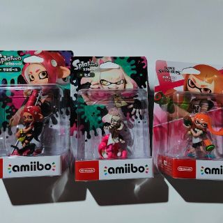 ニンテンドウ(任天堂)のamiibo ヒメ タコガール  インクリング スプラトゥーンシリーズ(ゲームキャラクター)