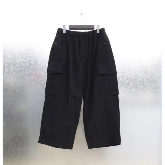 美品】M TECH WIDE 6P PANTS BLACK BP-32021W