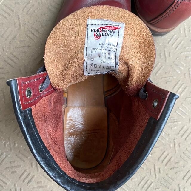 REDWING(レッドウィング)のレッドウイング 9011 ベックマン 7D  RED WING アメカジ レザー メンズの靴/シューズ(ブーツ)の商品写真