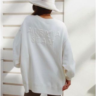 アリシアスタン　Back Logo Sweat Shirt