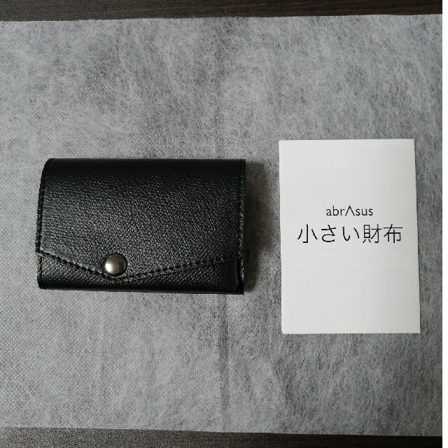abrAsus 小さい財布 左利き用 新品未使用折り財布