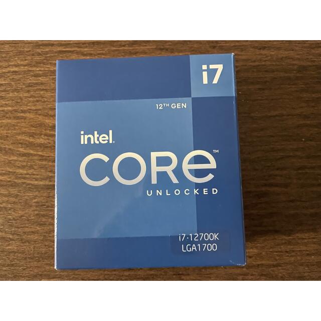 Intel Core i7-12700Kスマホ/家電/カメラ