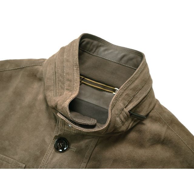 BRUNELLO CUCINELLI(ブルネロクチネリ)の新品39万【MooRER ムーレー】スウェードレザージャケット48/SANZIO メンズのジャケット/アウター(レザージャケット)の商品写真