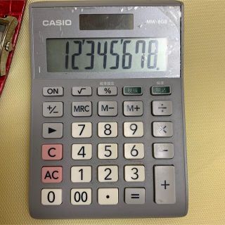 カシオ(CASIO)のCASIO カシオ 8桁ミニジャストサイズ電卓 MW-8GB(オフィス用品一般)