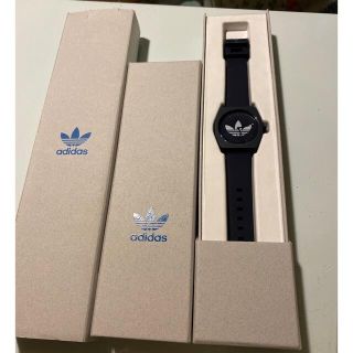 アディダス(adidas)のアディダス　adidas watch 腕時計　男女兼用　紺色(腕時計)