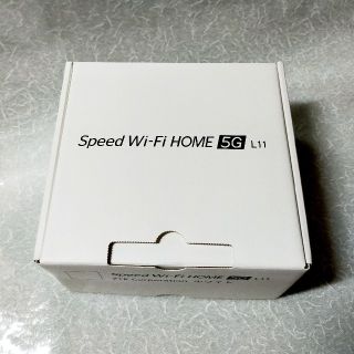 ゼットティーイー(ZTE)のSpeed Wi-Fi HOME 5G L11(PC周辺機器)