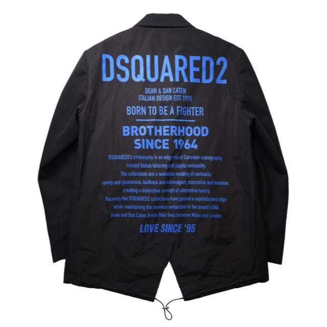 DSQUARED2(ディースクエアード)の新品19万【 DSQUARED2 】20AWハイブリットピークドラペルジャケット メンズのジャケット/アウター(テーラードジャケット)の商品写真