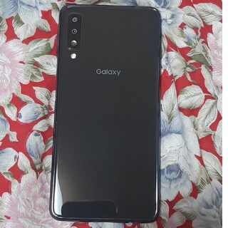 ギャラクシー(Galaxy)の美品 Galaxy A7  ブラック(スマートフォン本体)