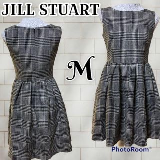 ジルスチュアート(JILLSTUART)の❇️JILLSTUART❇️✴️定価23,000円✴️グレンチェックワンピースM(ひざ丈ワンピース)