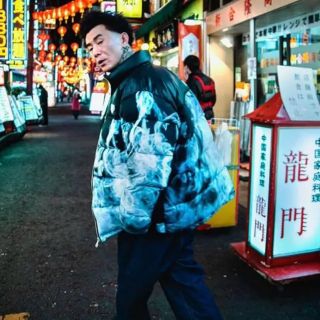 ワコマリア(WACKO MARIA)のアフロディーテギャング　バッズプール　舐達麻　SMOKE DOWN JACKET(ダウンジャケット)