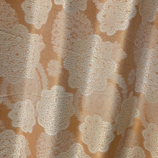 ニトリ(ニトリ)の遮光カーテン  オレンジ レース柄 105×182(カーテン)