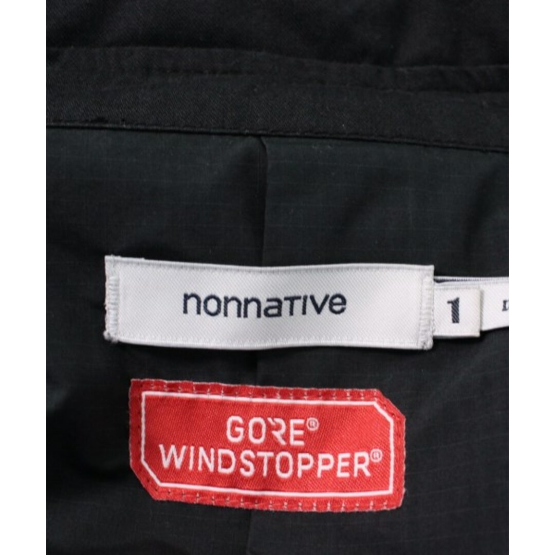 nonnative - nonnative ノンネイティヴ ミリタリーブルゾン 1(S位) 黒