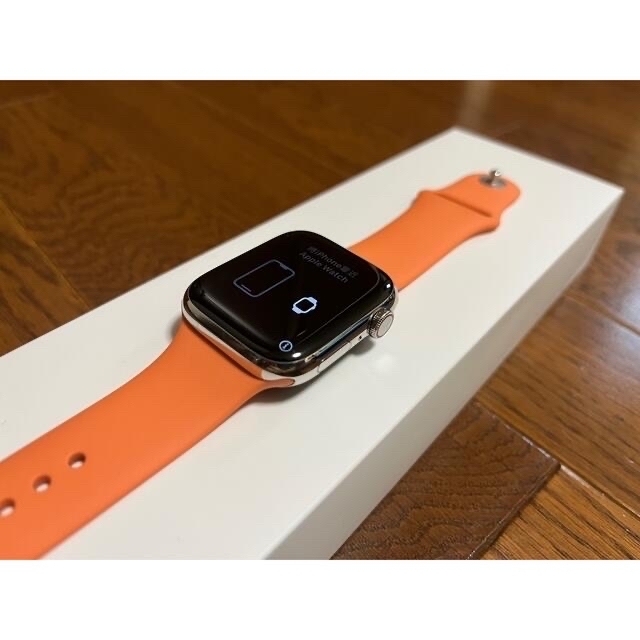 Apple Watch 7 45mm セルラー　ステンレススマホアクセサリー