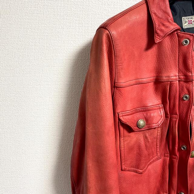 一流の品質 希少 初期 REDMOON レッドムーン レザーシャツ 本革