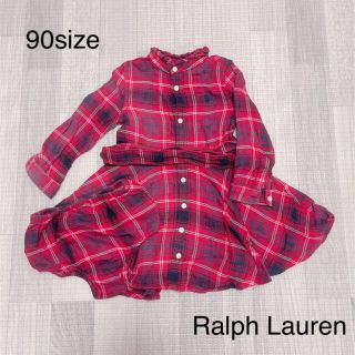 ラルフローレン(Ralph Lauren)の863 キッズ服 / Ralph Lauren / シャツワンピース90(ワンピース)