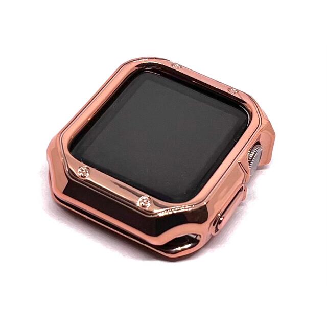 44mm ゴールド apple watch バンドセット カスタム 金属