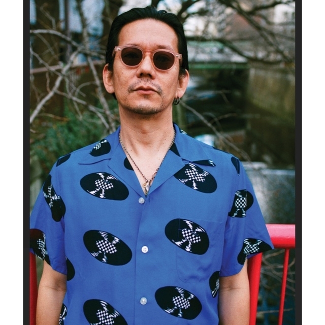 WACKOMARIA Valut by Vans XLサイズ レコードアロハ