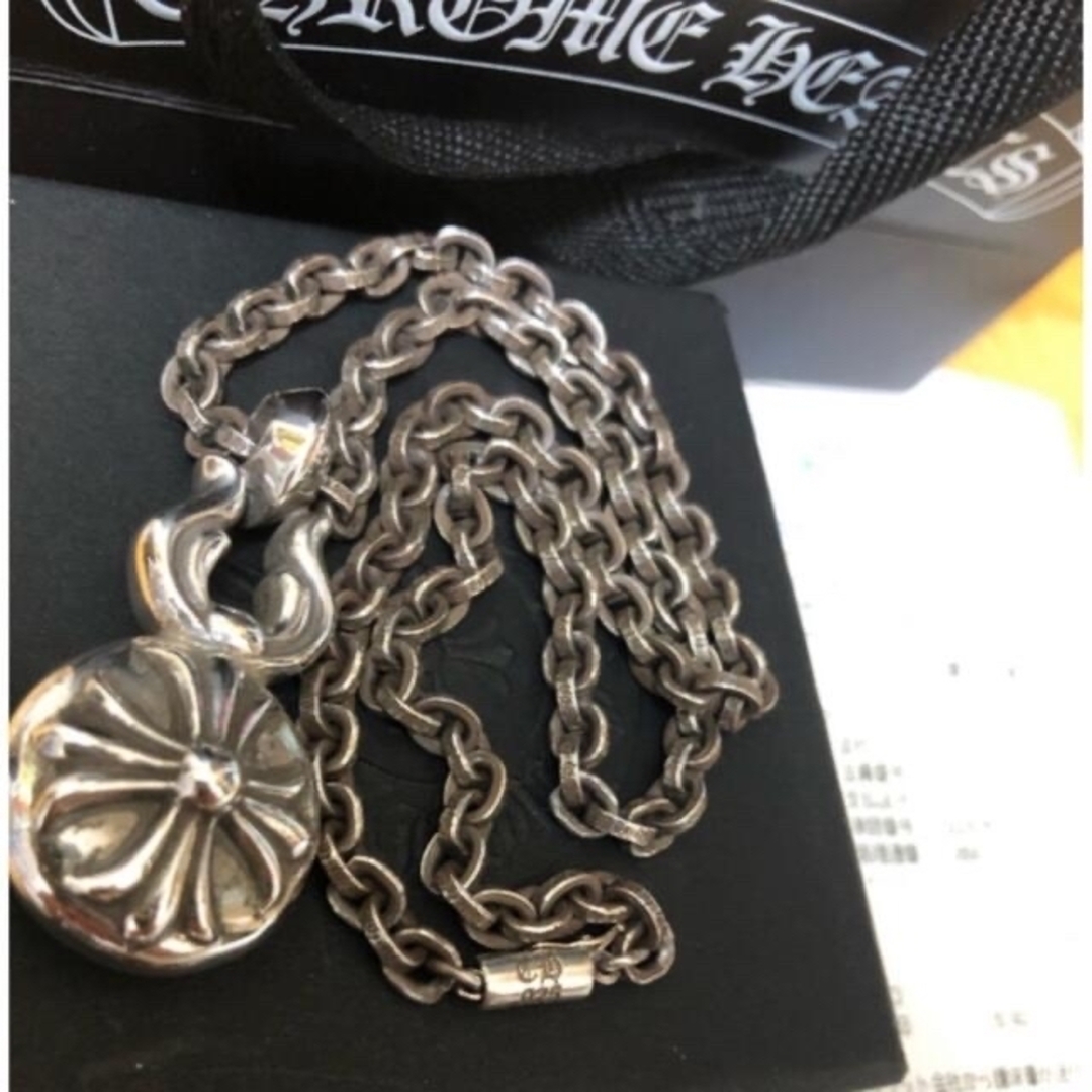 Chrome Hearts クロムハーツ　ラージクロス　ペーパーチェーン