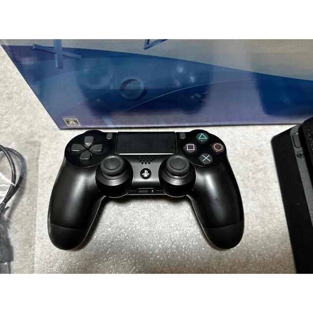 PlayStation®4 ジェット・ブラック 500GB  エンタメ/ホビーのゲームソフト/ゲーム機本体(家庭用ゲーム機本体)の商品写真