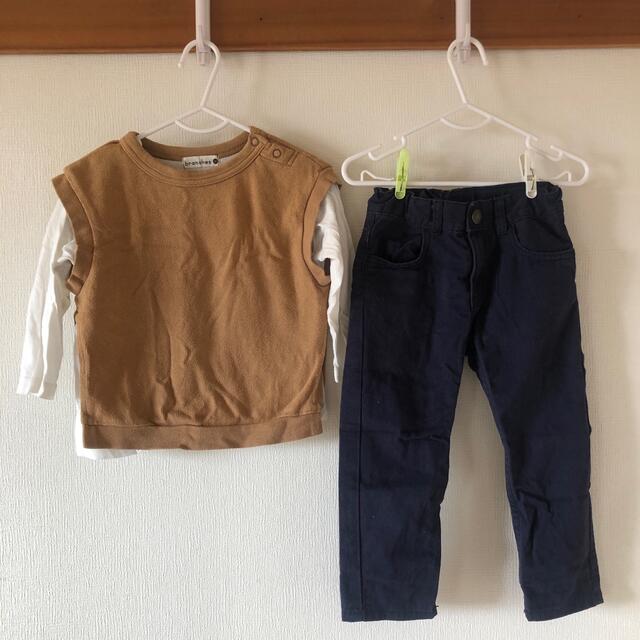 Branshes(ブランシェス)の美品！男の子　服　90サイズ　セット売り キッズ/ベビー/マタニティのキッズ服男の子用(90cm~)(その他)の商品写真