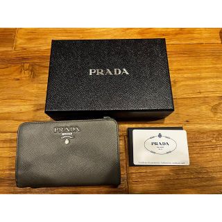 プラダ(PRADA)のプラダ　サフィアーノ　二つ折り　財布(財布)