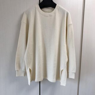 アングリッド(Ungrid)の新品 微起毛ボリュームロングスリーブTee(Tシャツ(長袖/七分))