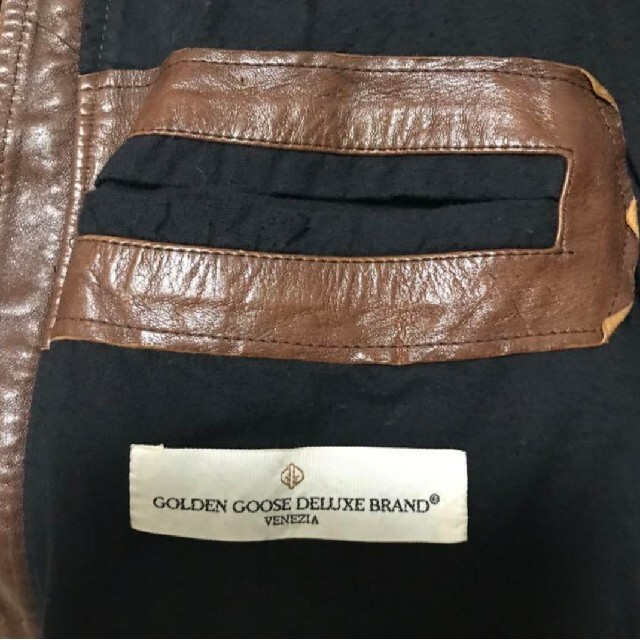 GOLDEN GOOSE(ゴールデングース)のゴールデングース　レザージャケット メンズのジャケット/アウター(レザージャケット)の商品写真