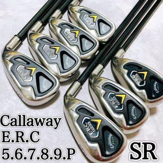Callaway - キャロウェイ Callaway ERC FUSION アイアンセット 7本 SR オンラインストア早割 ★CallawayキャロウェイERC 7本&ゴルフボール FUSIONアイアン クラブ