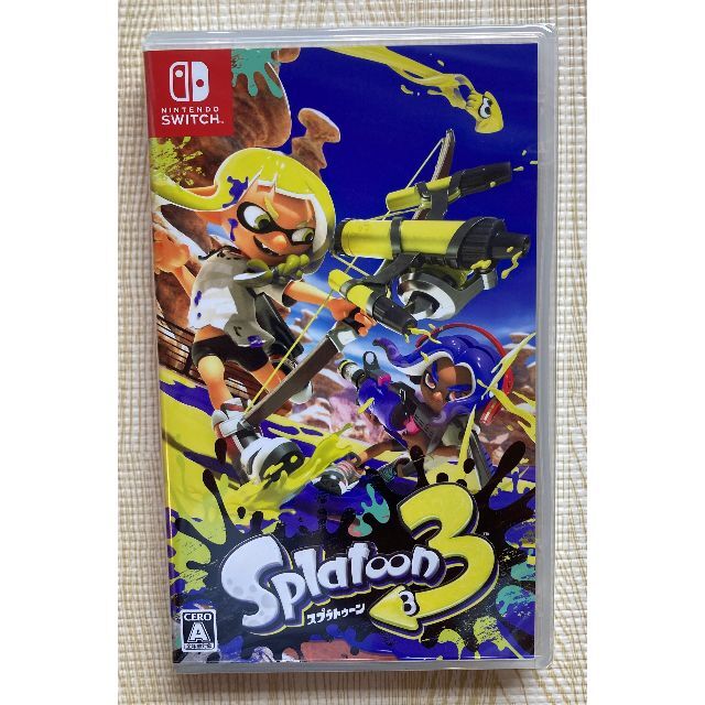 【新品・未開封】スプラトゥーン3 　ニンテンドースイッチソフト