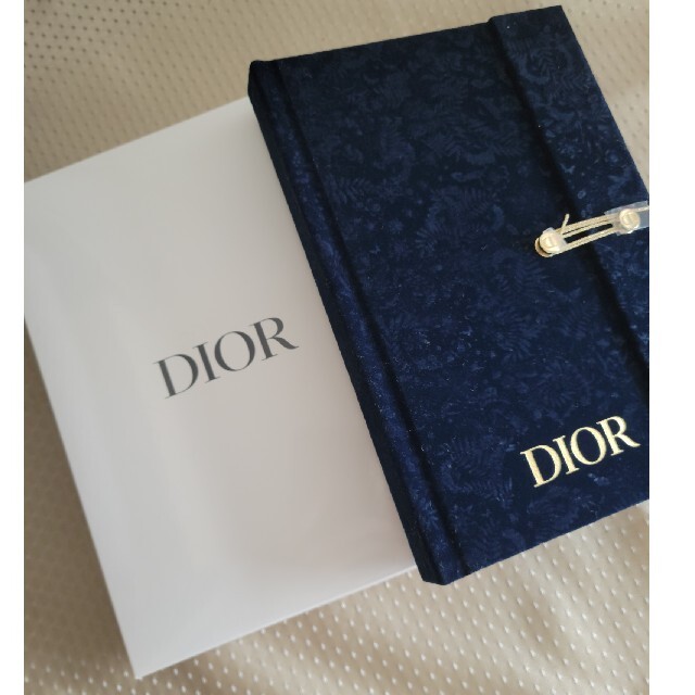 Dior(ディオール)のDior ノート2冊 インテリア/住まい/日用品の文房具(ノート/メモ帳/ふせん)の商品写真