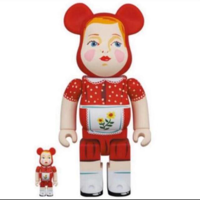 BE@RBRICK(ベアブリック)のBe@rbrick × Nathalie Lete Chaperon rouge ハンドメイドのおもちゃ(フィギュア)の商品写真